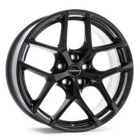 4x Felgen Borbet Y black glossy in 16 Zoll