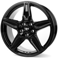 1x Felge R³ Wheels R3H08 black in 20 Zoll