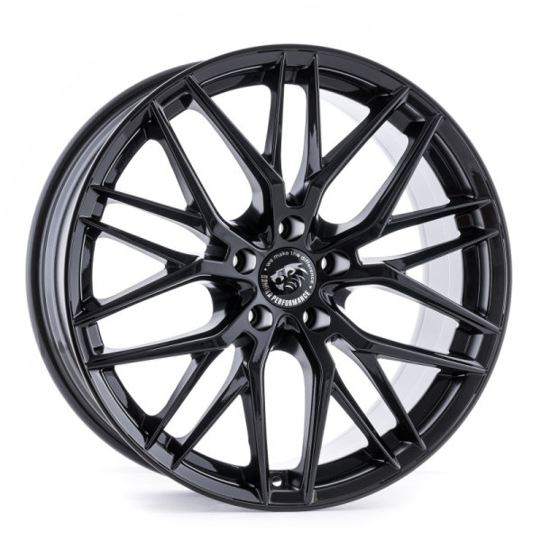 4x Felgen Damina Performance DM08 black painted in 19 Zoll